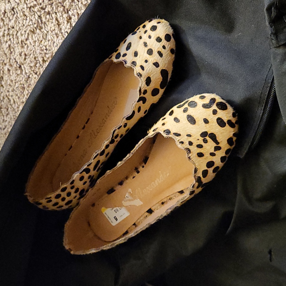 Athena Alexander Toffy Leopard Ballet Flat